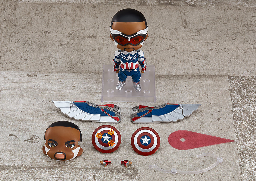 The Falcon and the Winter Soldier Nendoroid No.1618-DX Captain America (Sam Wilson)