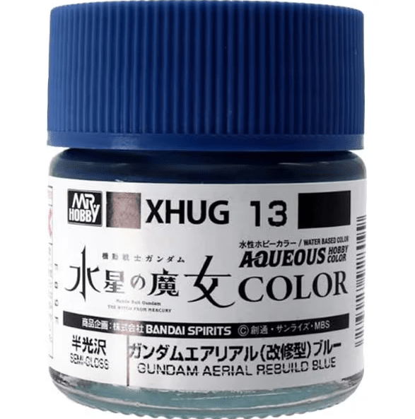 XHUG13 Aqueous Gundam Color Gundam Aerial Rebuild Blue (10ml)