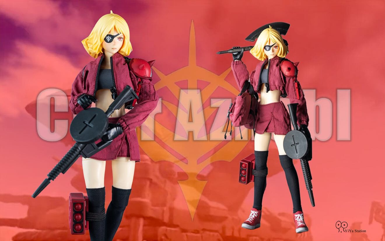 Mobile Suit Gundam Sayla Mass (Char's Zaku Costume) 1/9 Scale Figure