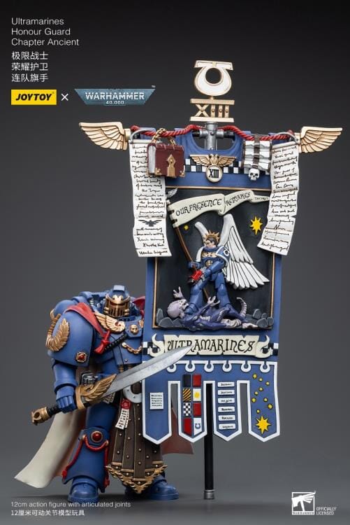 Warhammer 40K Ultramarines Honor Guard Chapter Ancient 1/18 Scale Figure