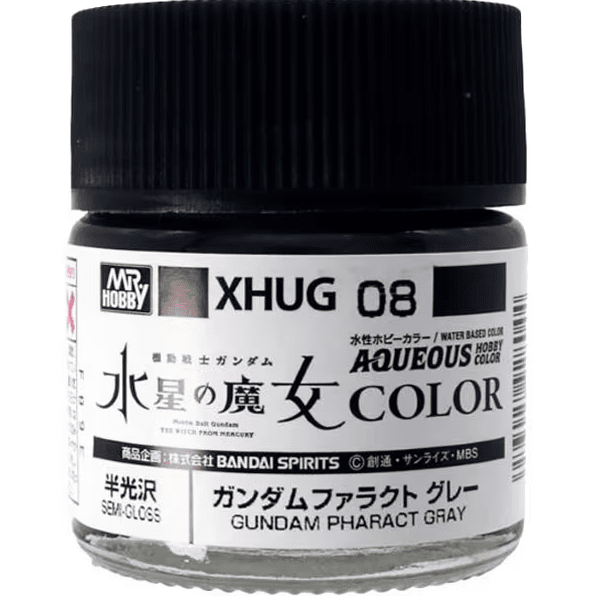 XHUG08 Aqueous Gundam Color Gundam Pharact Gray (10ml)