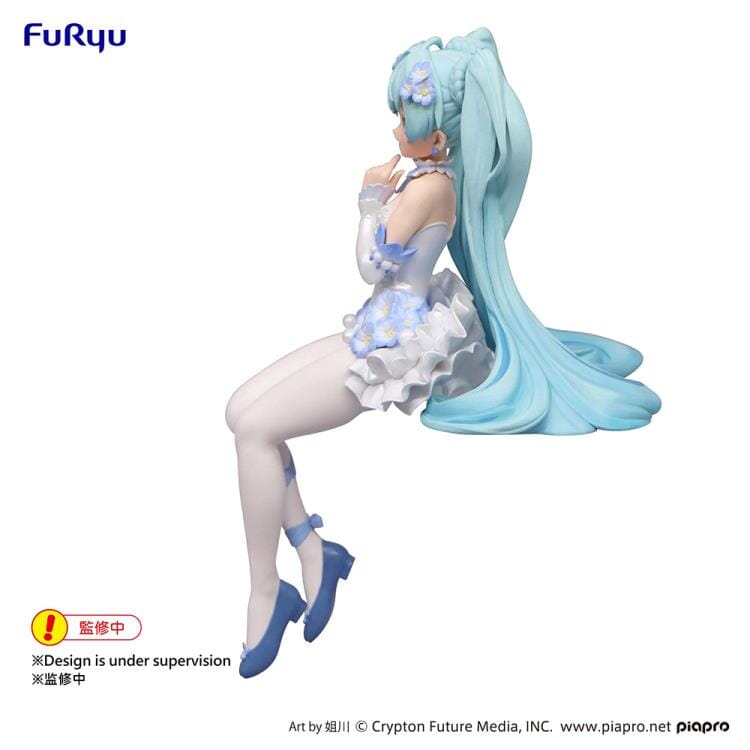 Vocaloid Hatsune Miku (Flower Fairy Nemophila Ver.) Noodle Stopper Figure (with Bonus)