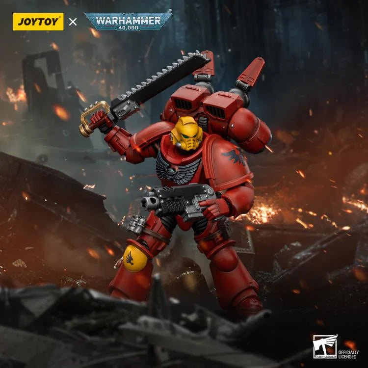 Warhammer 40K Blood Angels Intercessor with Jump Pack (Ver. 1) 1/18 Scale Action Figure