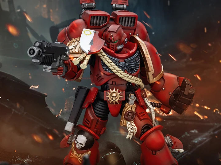 Warhammer 40K Blood Angels Captain with Jump Pack 1/18 Scale Action Figure