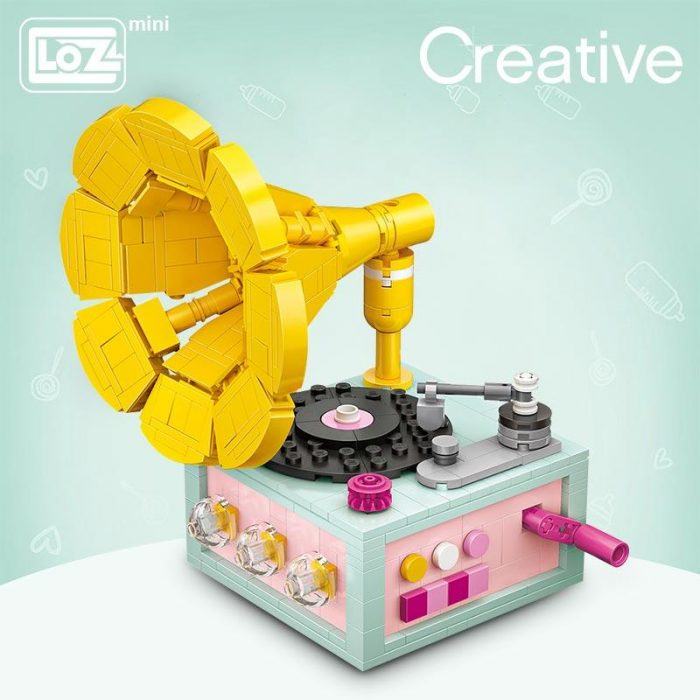 LOZ Creative 1123 Phonograph