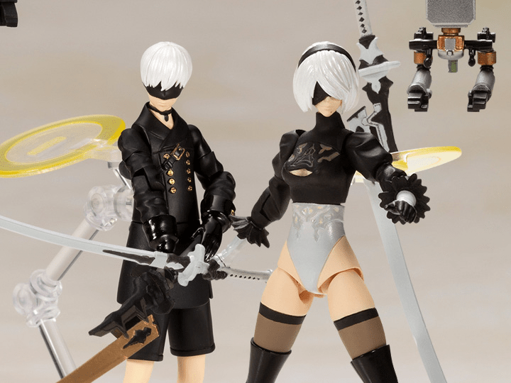 NieR: Automata 2B & 9S Plastic Model Kit Two-Pack