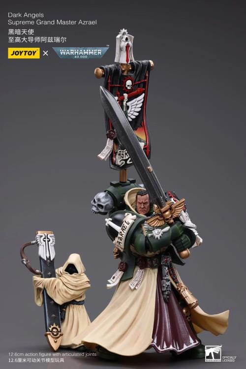 Warhammer 40k Dark Angels Supreme Grand Master Azrael 1/18 Scale Figure