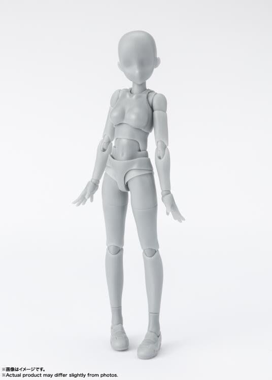 S.H.Figuarts DX Body-chan School Life Edition Set (Gray Color Ver.)