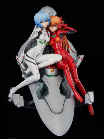 Neon Genesis Evangelion Rei & Asuka Twinmore Object Figure