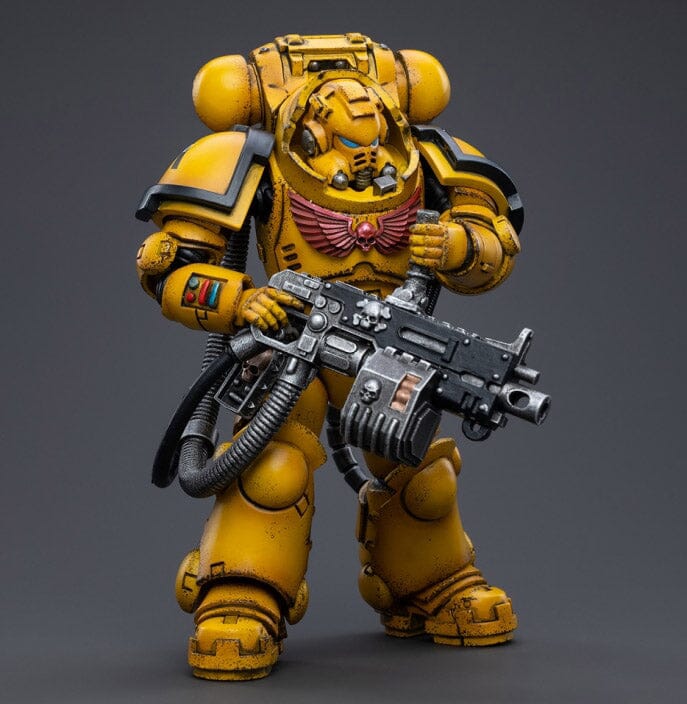 Warhammer 40K Imperial Fists Heavy Intercessors 01 1/18 Scale Figure