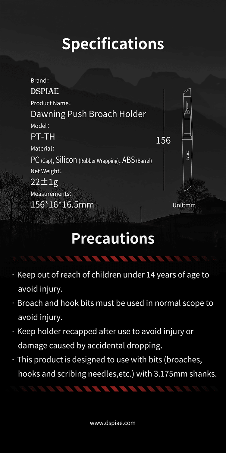 PT-TH DSPIAE Dawning Cutting Bits Holder