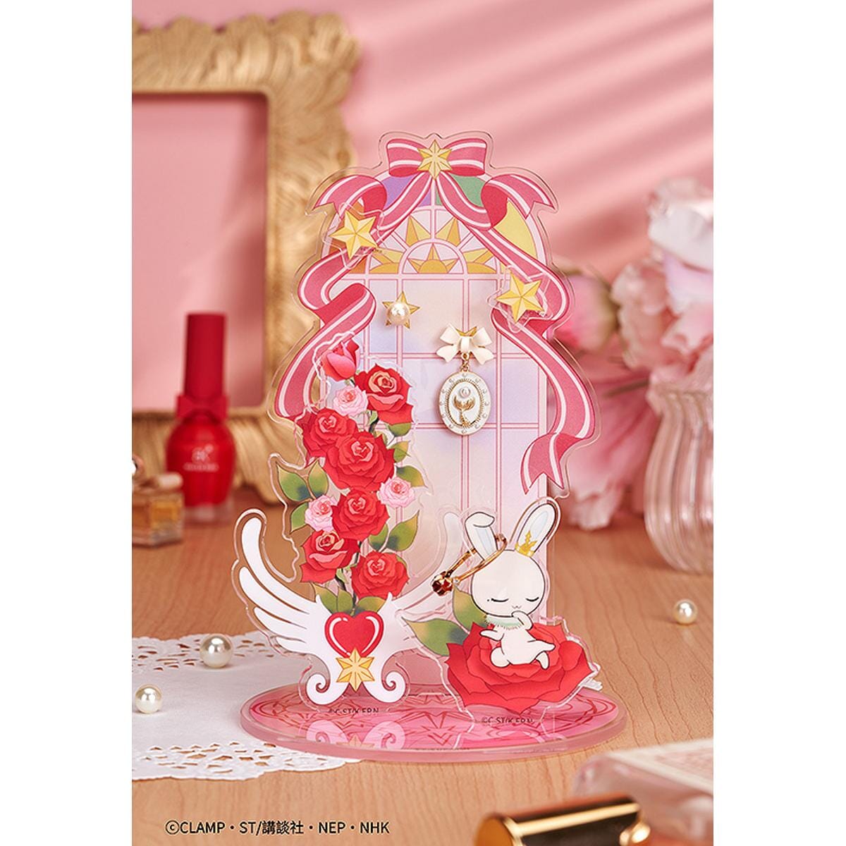 Cardcaptor Sakura Clear Card Momo Acrylic Jewelry Stand