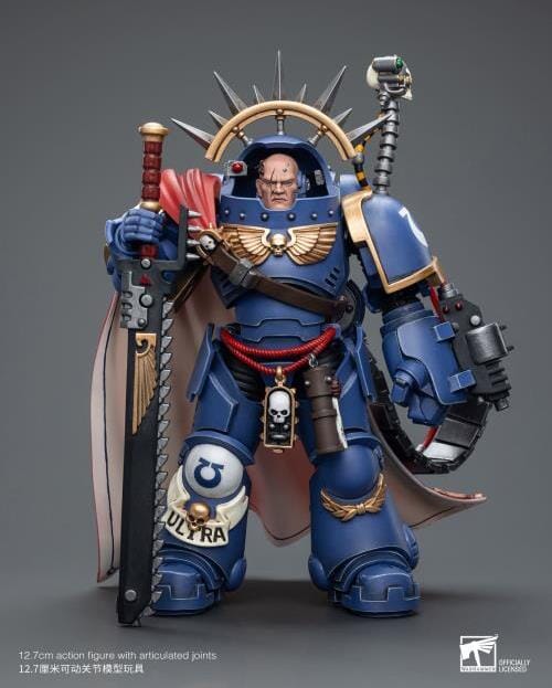 Warhammer 40k Ultramarines Captain in Gravis Armour 1/18 Scale Figure