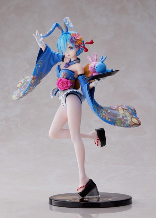 Re Zero Starting Life in Another World F Nex Rem (Wa-Bunny Ver.) 1/7 Scale Figure