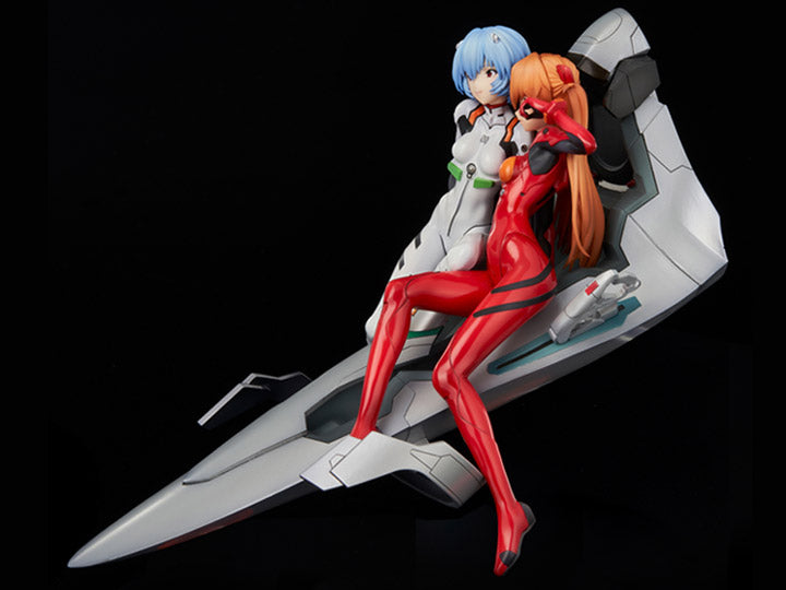 Neon Genesis Evangelion Rei & Asuka Twinmore Object Figure