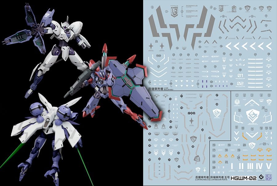 C82 HG TWFM Michaelis / Beguir-Beu / Beguir-Penta Decal Sheet