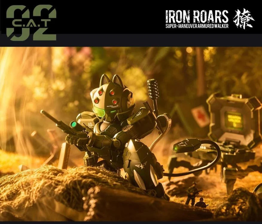 Iron Roars Maneuver Armored Walker C.A.T.-02 Fang (Jungle Camouflage Ver.) 1/60 Scale Limited Edition Model Kit