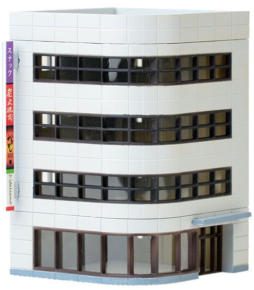 Tomytec 1/150 Building Collection: 134-2 Corner Modern Office Building B2