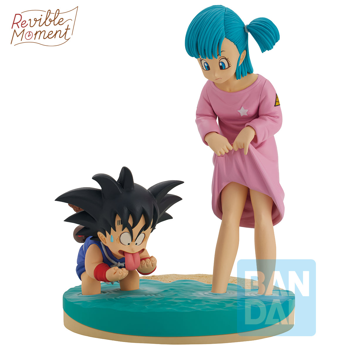 Dragon Ball Ichibansho Revible Moment Goku & Bulma (Dragon History) Figure