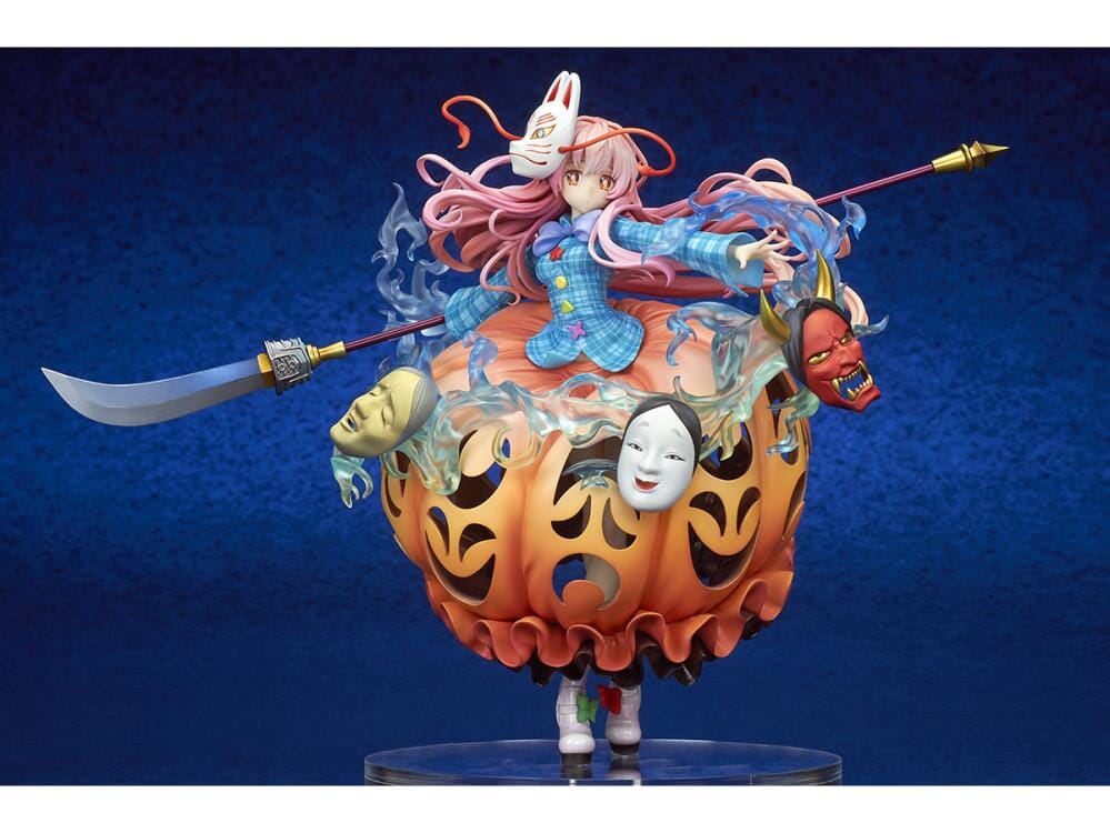 Touhou Project Hata no Kokoro (The Expressive Poker Face Ver.) (Light Arms Edition) 1/8 Scale Figure