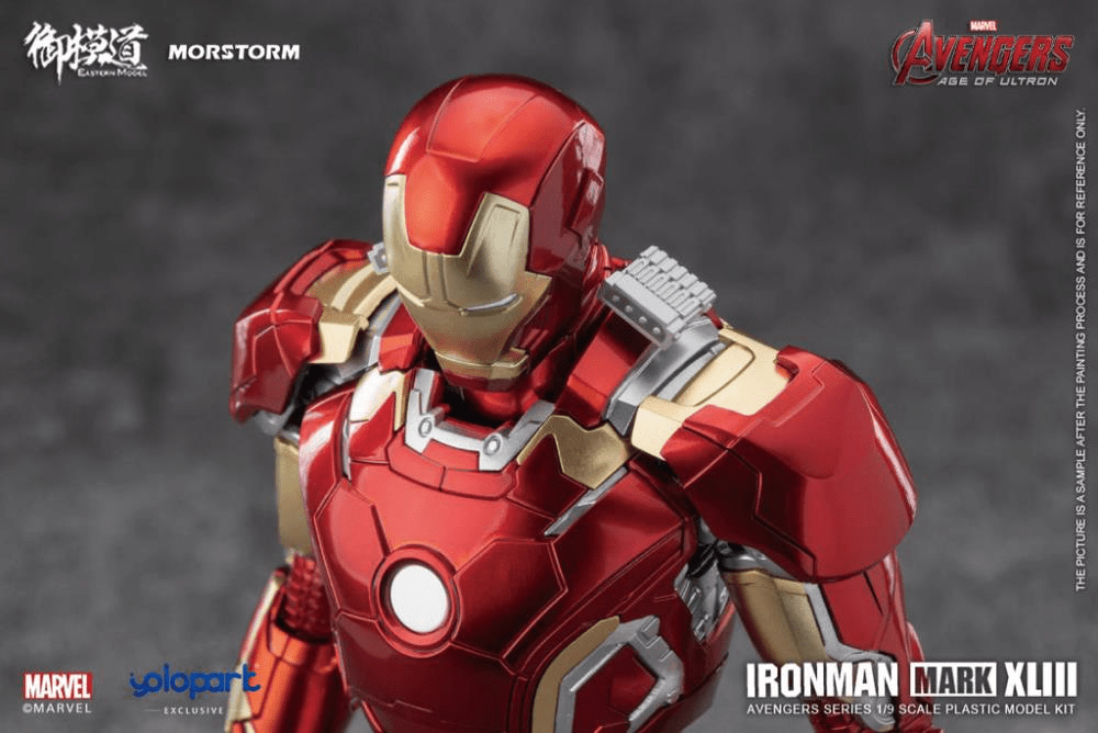 Avengers Age of Ultron Iron Man Mark XLIII 1/9 Scale Model Kit