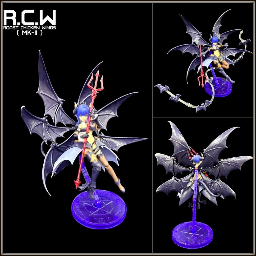 R.C.W. Evil Six Wing Set 1/12 Scale Model Accessory