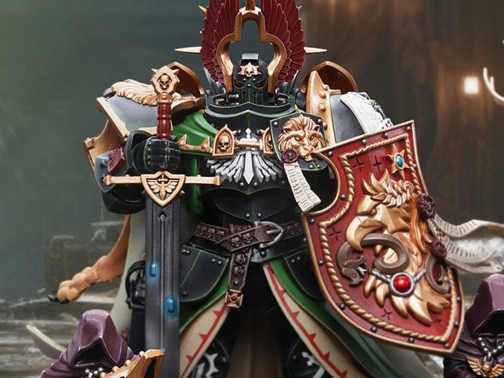 Warhammer 40k Dark Angels Primarch Lion El'Jonson 1/18 Scale Figure