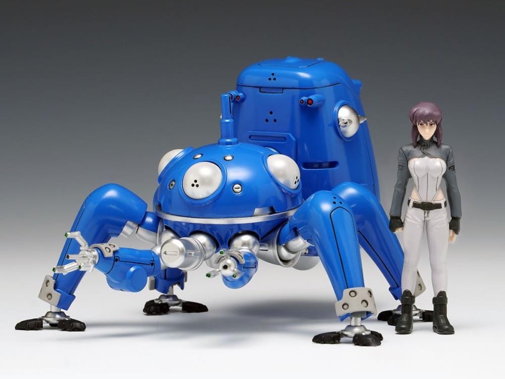 Ghost in the Shell S.A.C. 2nd GIG Tachikoma and Motoko Kusanagi 1/24 Scale Model Kit