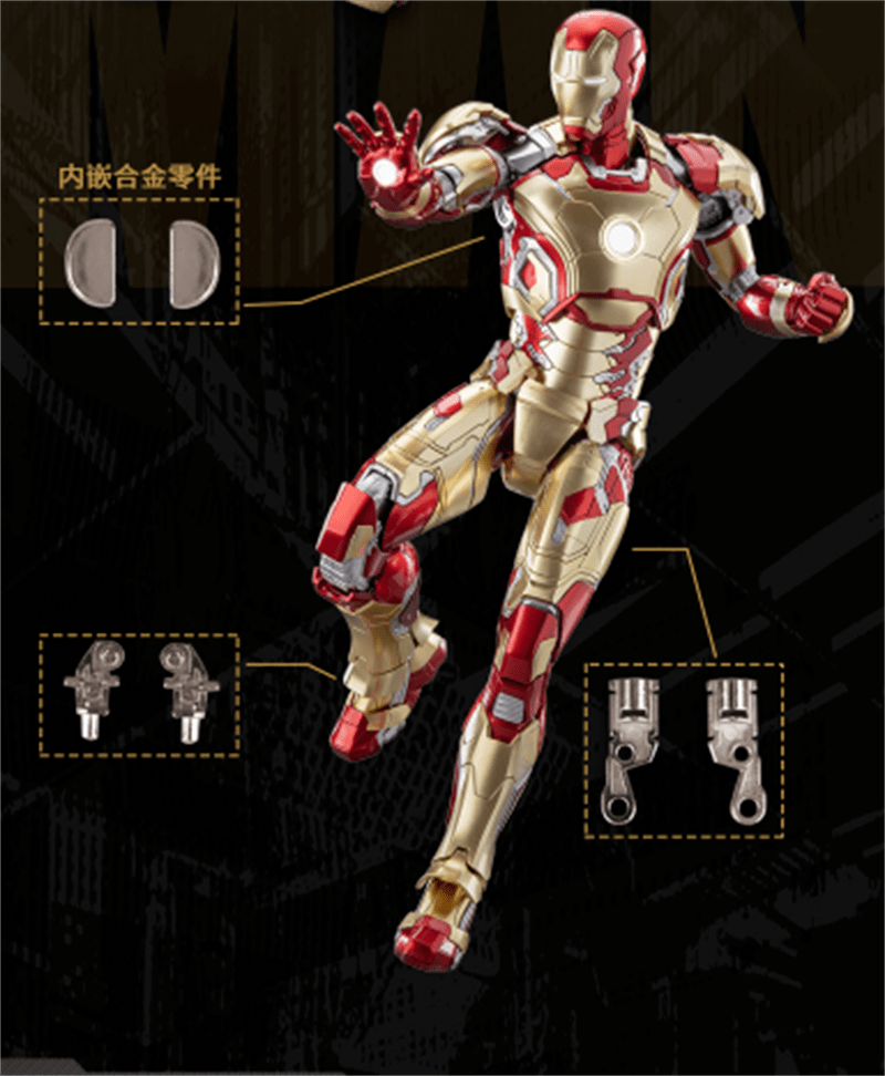 Morstorm Iron Man Mark XLII Soldier 1/9 Scale Model Kit