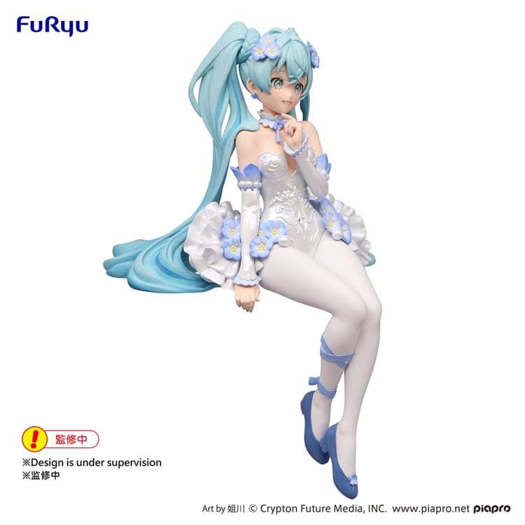 Vocaloid Hatsune Miku (Flower Fairy Nemophila Ver.) Noodle Stopper Figure (with Bonus)