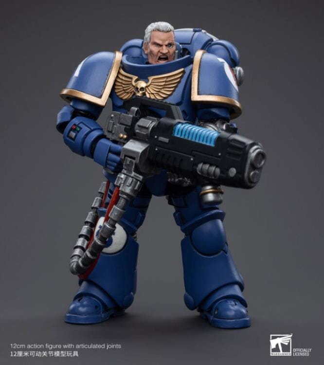 Warhammer 40K Ultramarines Hellblasters Sergeant Ulaxes 1/18 Scale Figure