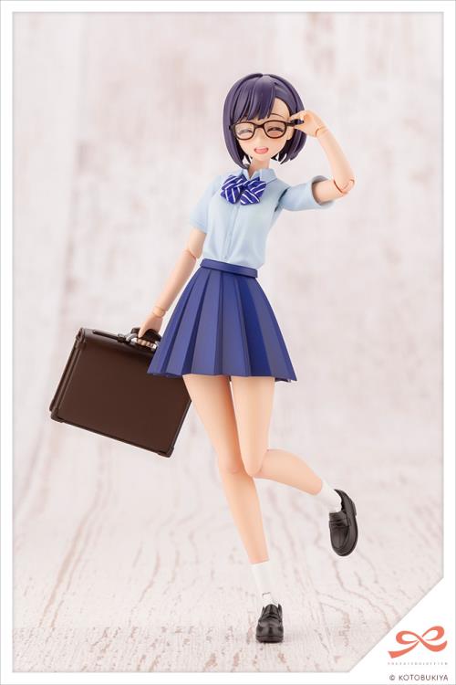 Sousai Shoujo Teien Touou High School Summer Clothes Koyomi Takanashi (Dreaming Style Ture Sapphire Ver.) 1/10 Scale Model Kit