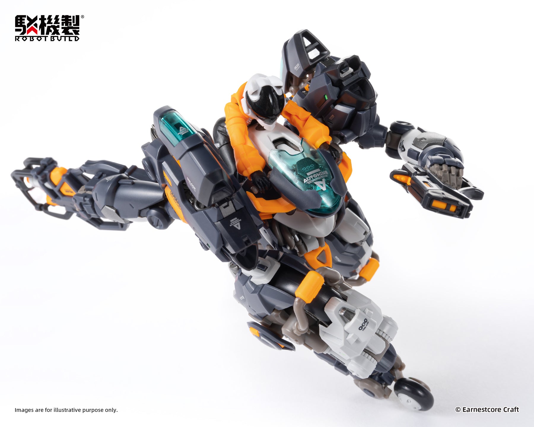 Robot Build RB-14 Denki No. 9 AutoNine Figure