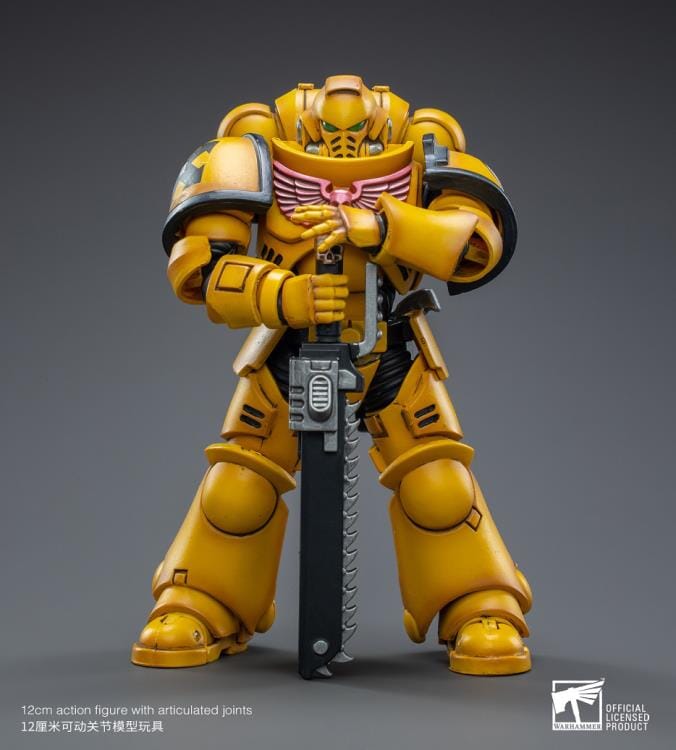 Warhammer 40K Imperial Fists Intercessors 1/18 Scale Figure