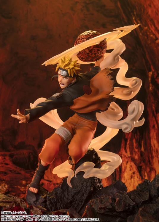 Naruto Shippuden FiguartsZERO Extra Battle Naruto Uzumaki (Sage Art Lava Release Rasenshuriken)