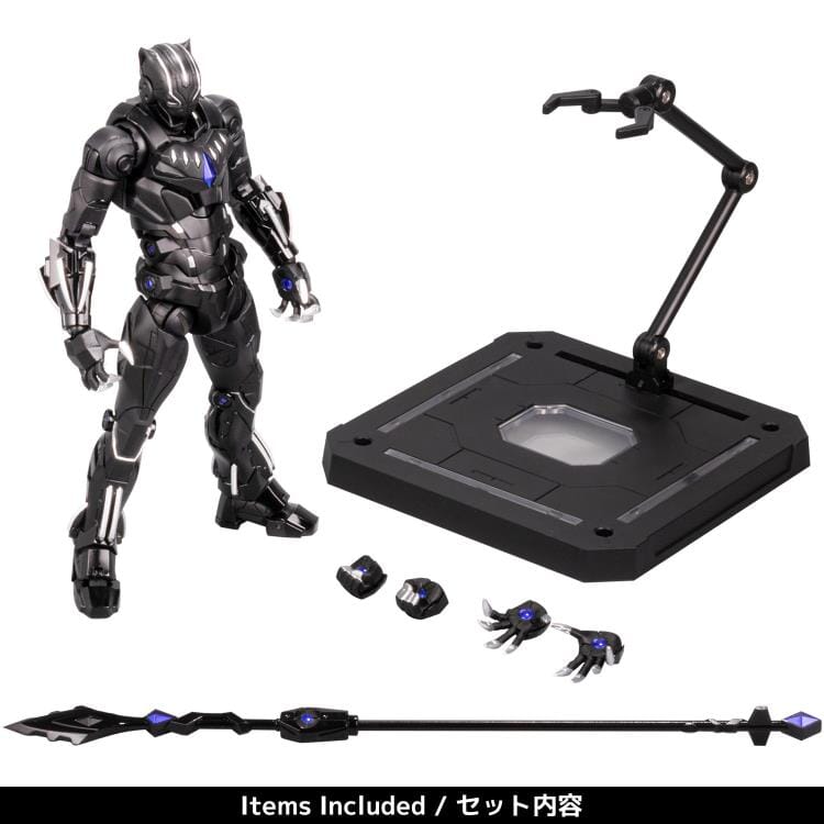 Marvel Fighting Armor Black Panther Figure