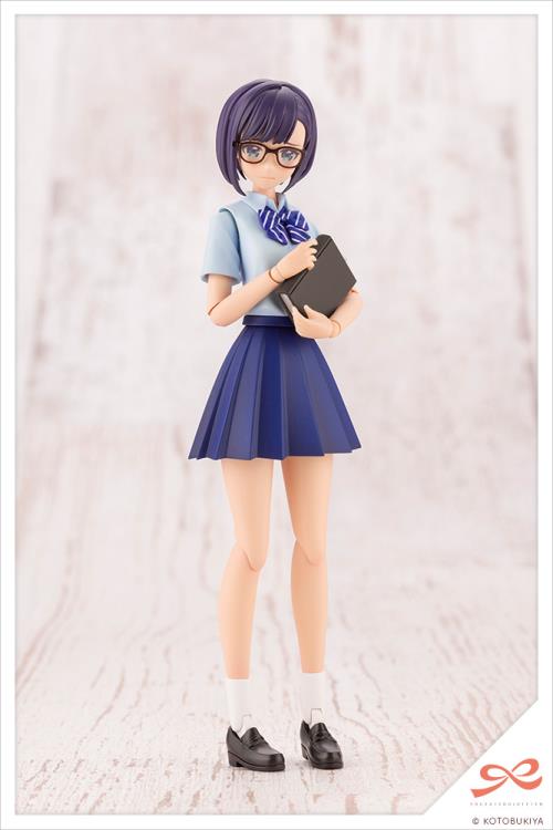 Sousai Shoujo Teien Touou High School Summer Clothes Koyomi Takanashi (Dreaming Style Ture Sapphire Ver.) 1/10 Scale Model Kit