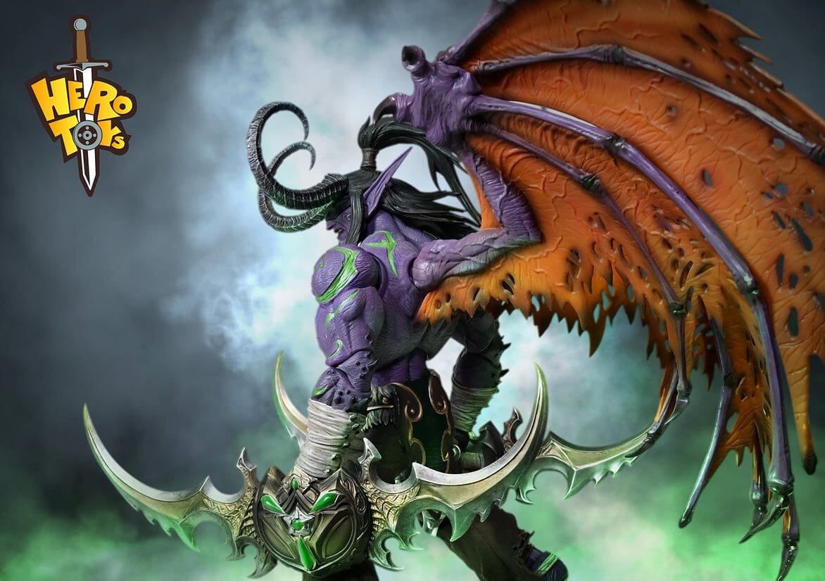 World of Warcraft Demon Hunter Illidan Stromrage Figure