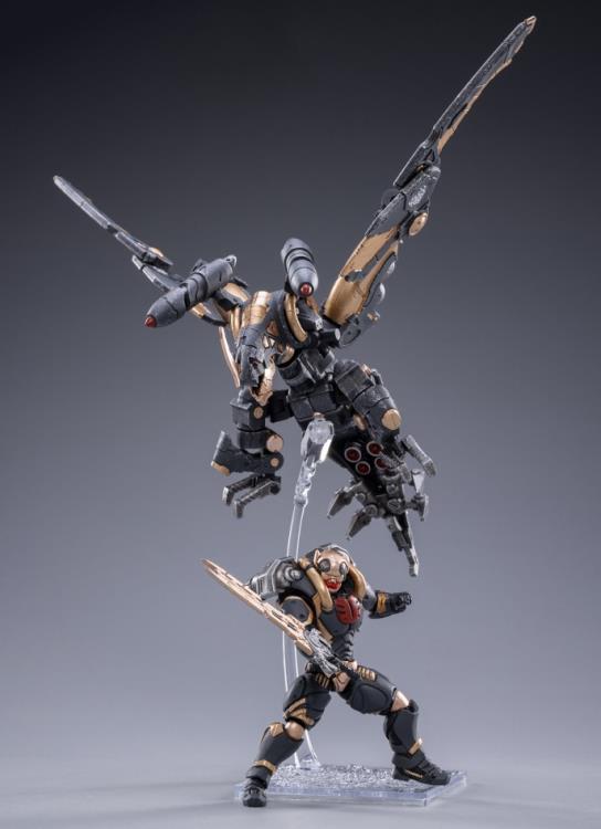 Battle for the Stars Saluk Flame Dragon Cavalry (Shadow) 1/18 Scale Set