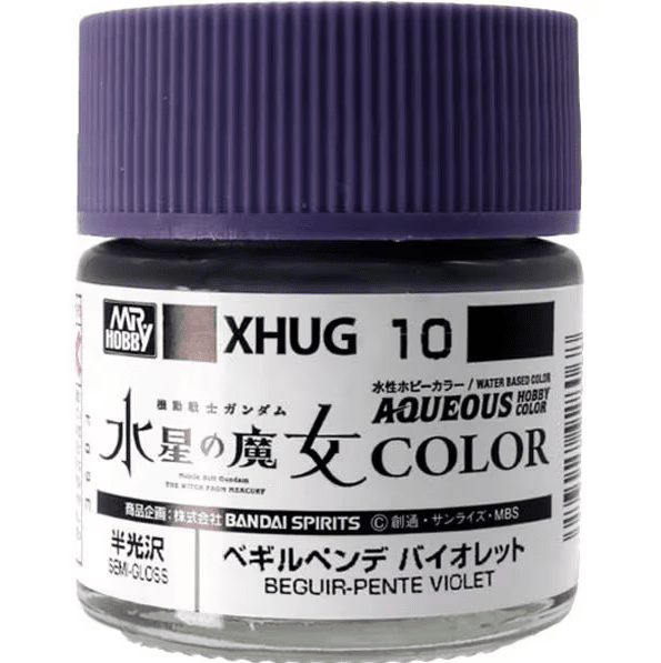 XHUG10 Aqueous Gundam Color Beguir-Pente Violet (10ml)