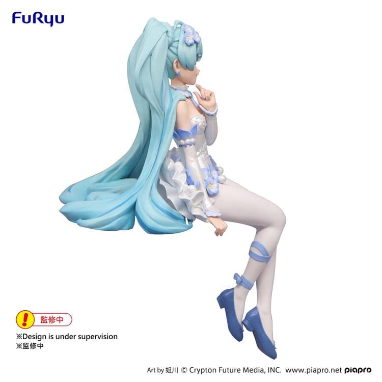 Vocaloid Hatsune Miku (Flower Fairy Nemophila Ver.) Noodle Stopper Figure (with Bonus)