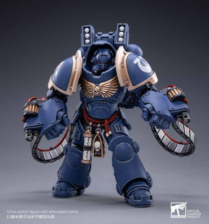 Warhammer 40K Ultramarines Aggressors 1/18 Scale Figure Set