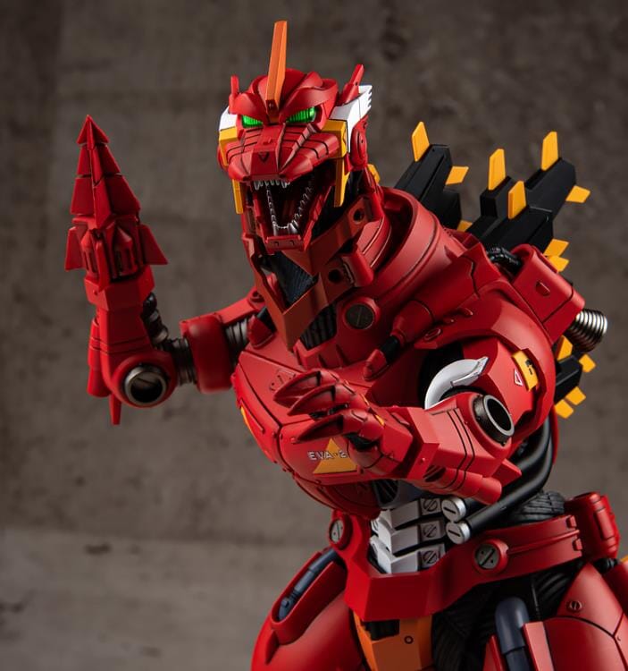 Godzilla vs. Evangelion Mechagodzilla (Type-3 Kiryu EVA Unit-02 Color Ver.) Exclusive Model Kit