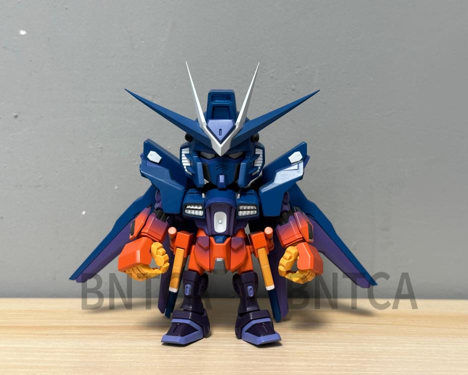 Mobile Suit Gundam SEED Freedom QMSV Mini Strike Freedom Gundam & Infinity Justice Gundam Box of 8 Random Figures