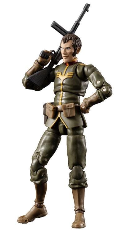 Mobile Suit Gundam G.M.G. Principality of Zeon 08 VSP General Soldier & Motorcycle