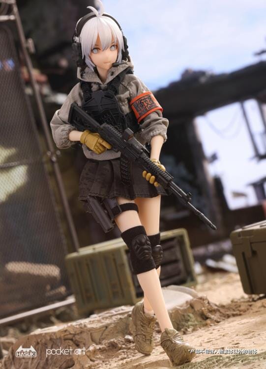 Pocket Art Series Sasha Habe (Rifleman) 1/12 Scale Figure