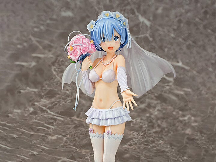 Re:Zero Starting Life in Another World Rem (Wedding Ver.) 1/7 Scale Figure (Reissue)