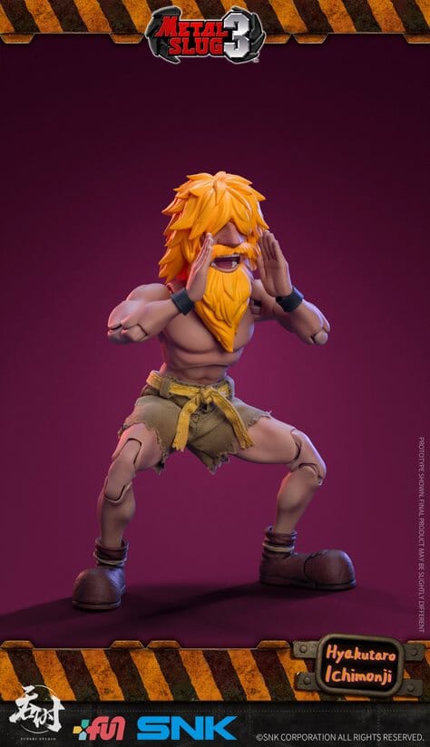 Metal Slug 3 Hyakutaro Ichimonji 1/12 Scale Figure