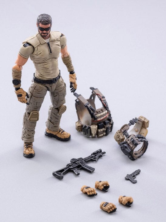 Hardcore Coldplay Mercenary Kahn 1/18 Scale Figure