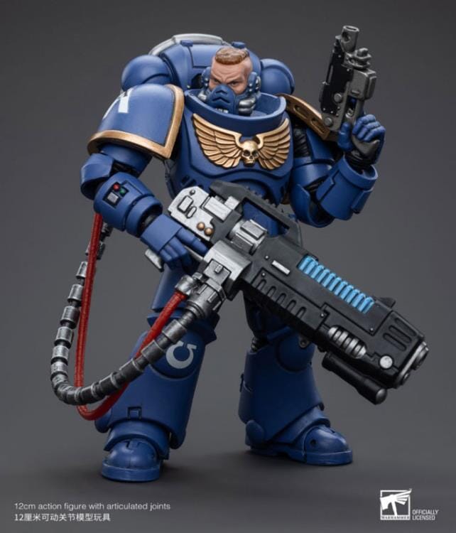 Warhammer 40K Ultramarines Hellblasters Brother Paxor 1/18 Scale Figure